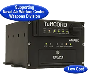 Ampex TuffCORD mission data recorder